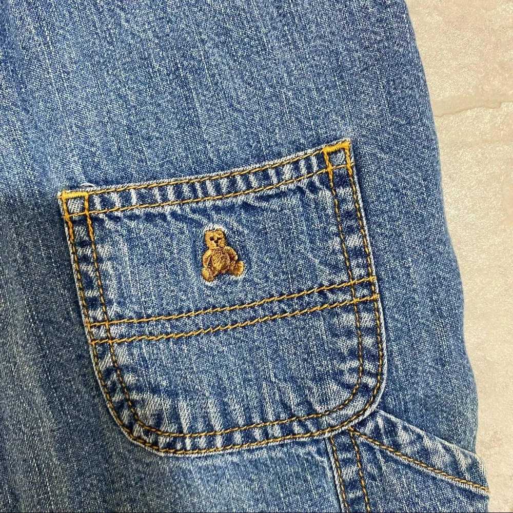 Overalls 12-18 months Gap Denim blue jean,